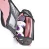 Portable Hanging Shower Caddy Organizer with 1 Free Toiletries Case Quick Dry Mesh Shower Caddy Tote Bag Included 1 Metal Hook Perfect for Dorm Camp T