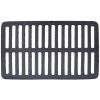 Oval Cast Iron Grill Outdoor, Portable Charcoal Grill and Tabletop Cast Iron Skillet - 100% Cast Iron, Enameled, Durable, Small Charcoal Grill