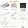 Foldable BBQ Grill Portable Charcoal Barbeque Grill Stainless Steel BBQ Grill For Picnic Camping Backyard Cooking