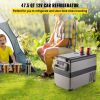 VEVOR 12 Volt Refrigerator 45L(48qt) Fast Cooling Portable Freezer with App Control(-4¬∞F~68¬∞F) Car Fridge with 12/24v DC & 110-240v AC for Travel