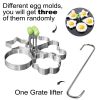 VEVOR 40" Replacement BBQ Grill Griddle Grate, Carbon Steel Griddle Grill with Center Grate, Easy Maintenance Grate Insert For 18 Inch Kettle BBQ