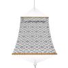 VEVOR Double Quilted Fabric Hammock, 12 FT Double Hammock with Hardwood Spreader Bars